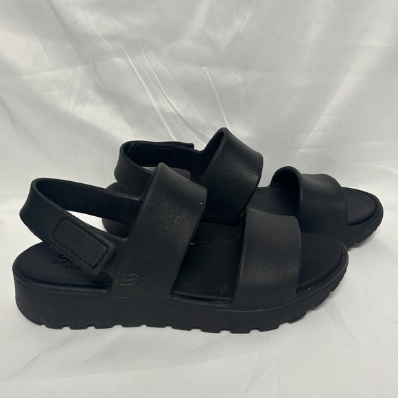 Skechers Womens 7 Foamies Arch Fit Footsteps Day Dream Sandals Black - Picture 5 of 7